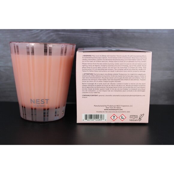 NEST New York Scented Candle Wellness Himalayan Salt & Rosewater - 8.1 oz - NIB - Picture 3 of 3